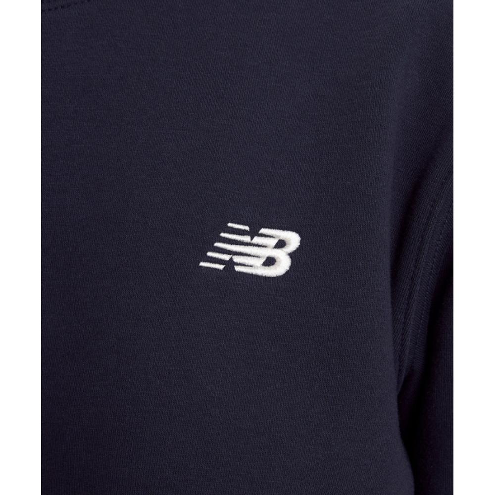 New Balance Nbnce41113 Uni Ess Classic Brushed Sweatshirt  Navy 