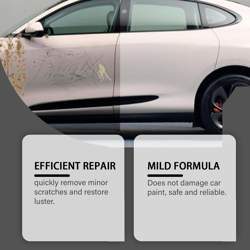 Rayhong Scratch Repair Agent, Car Paint, Scratch Repair, Polishing, Refurbishment, Car Paint Maintenance, Daily Care 1set