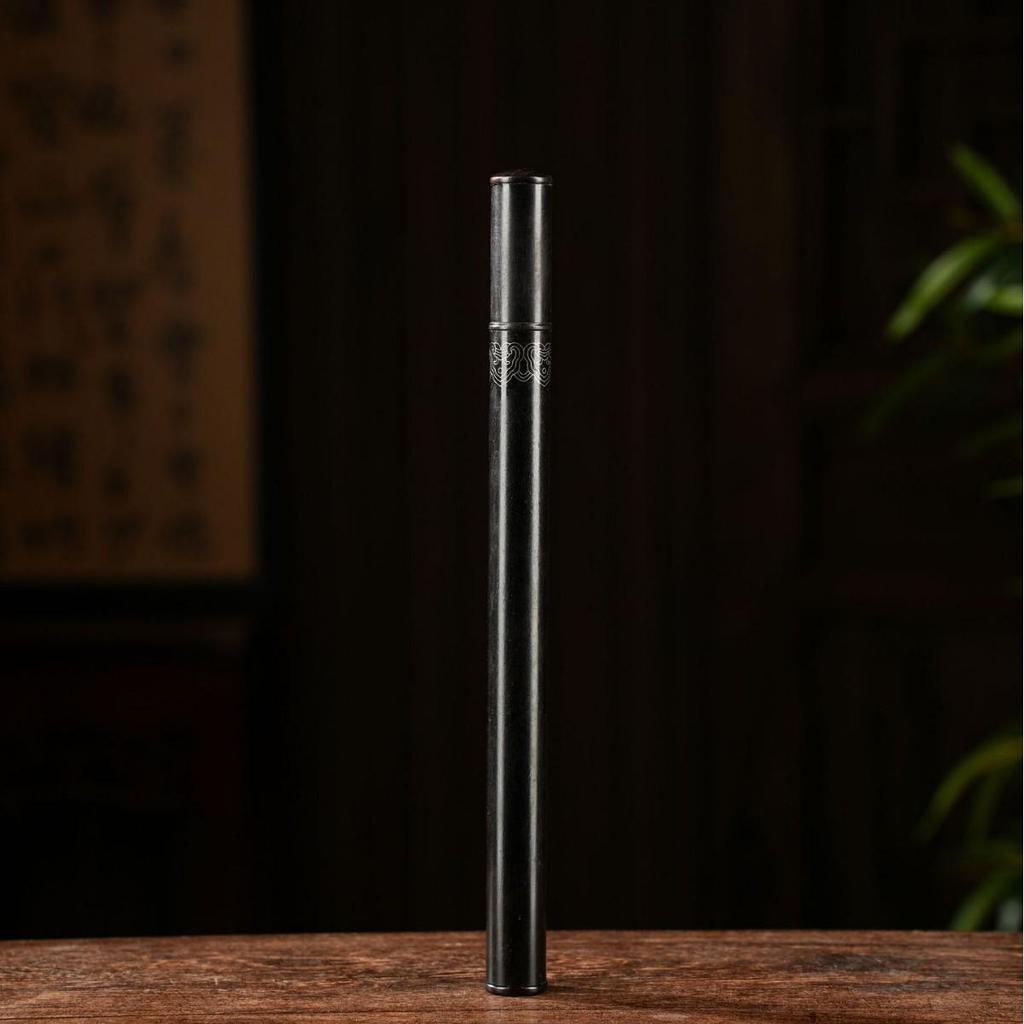 Black Ebony Wood Incense Holder - 10g Pack for Home Use Gift Giving, Elegant Agarwood & Sandalwood, Exquisite Incense Burner
