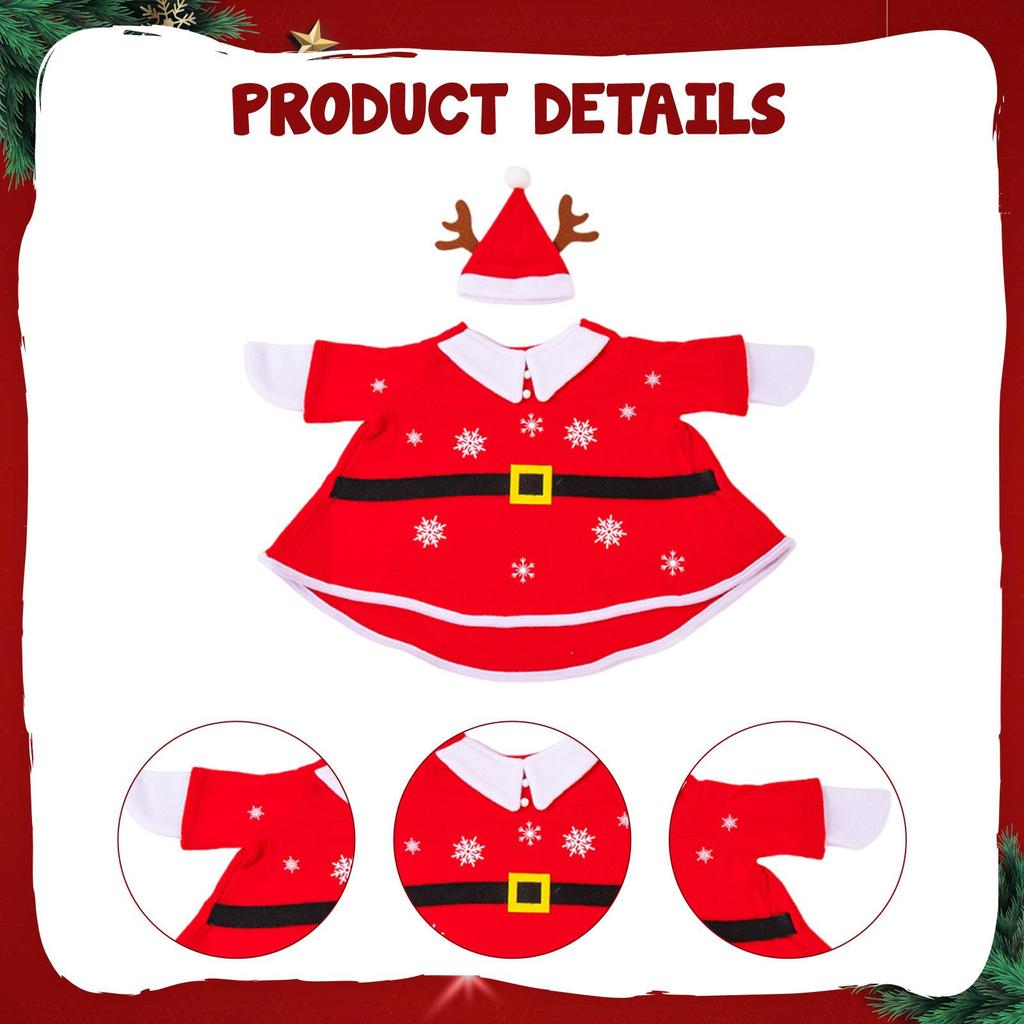 Christmas Decorations for The House, Goose Costume, Figurine Indoor Clothing