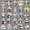 50 Original Panda Graffiti Cartoon Cute Animals Creative Decorative Cups Mobile Phone Case Computer Stickers