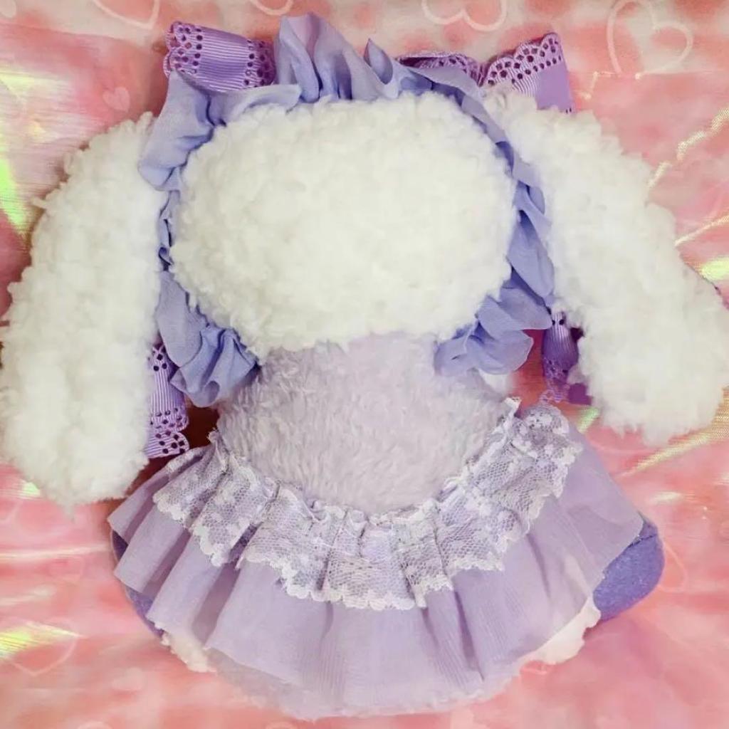 [USED] Romantic Artist Rabbit Teddy Bear Handmade Plush Toy