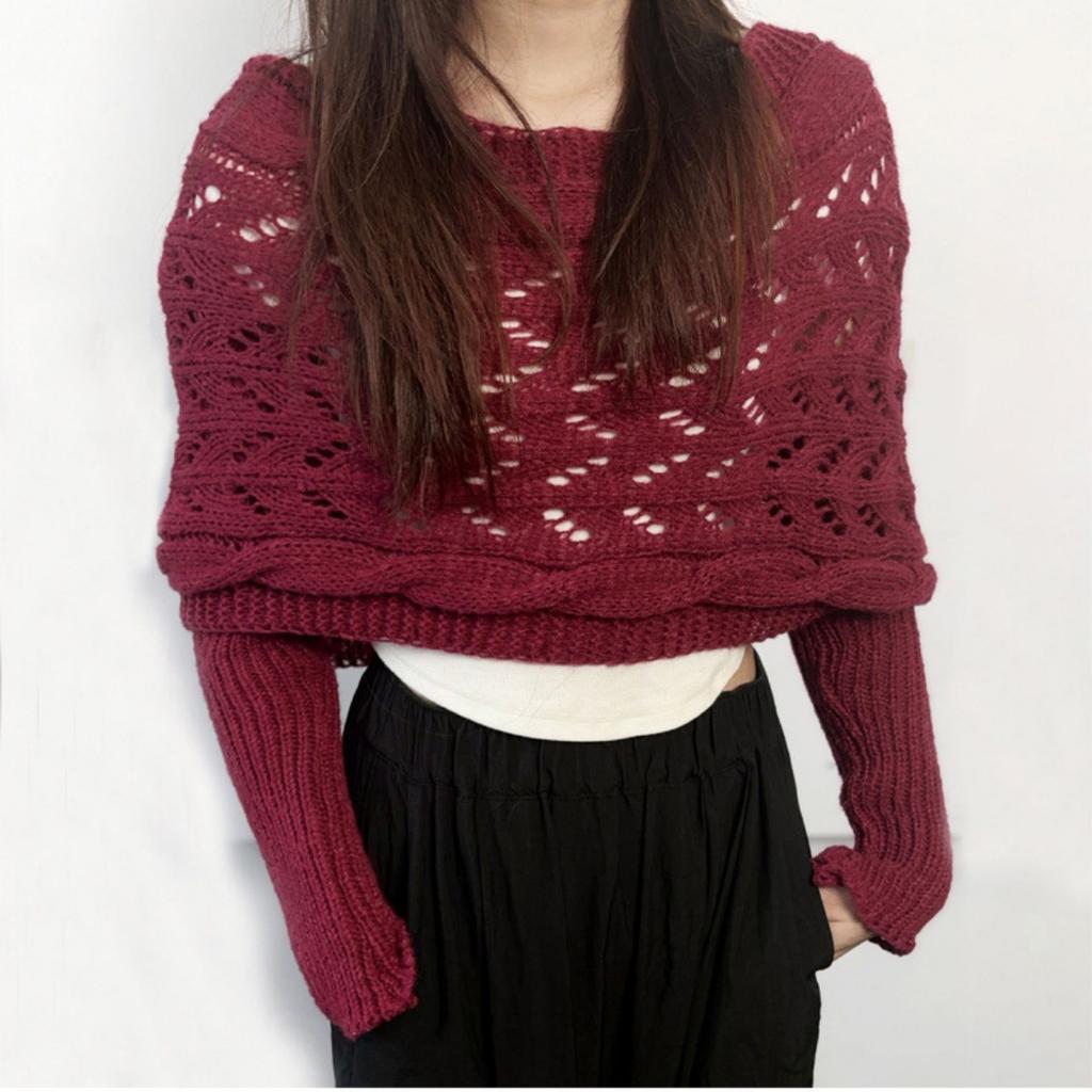 Elegant Women's Shawl - Soft and Elastic Lace Hollow Design, Breathable and Lightweight Autumn Fashion Accessory, Casual Wearing Shawl | Elegant Shawl