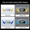2Pair Safety Warning  Reflective Car Sticker Angel Wings Reflective Warning Sign Funny Bike Decal Sticker Motorbike Reflective Sticker