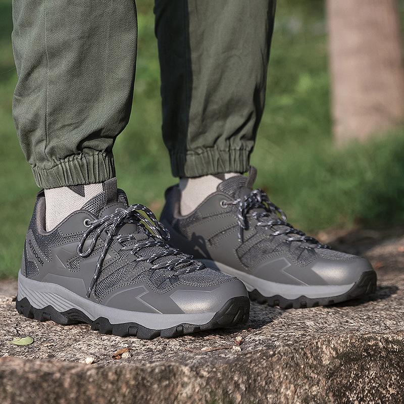 Men's Outdoor Hiking Shoes Hiking Off-road Mesh Breathable Wear-resistant Non-slip Size 36-46 Couple Sneakers