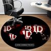 1pc ONE DIRECTION Chair Carpet for Office Non Slip, Lightweight, Machine Washable Rug for Office, Sleeping, Room Holiday Decor