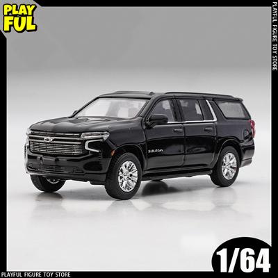 En stock Masdi 1:64 Cadillac Escalade Chevrolet Suburban Alliage Miniature Modèle Moulé Sous Pression Cadillac Chevrolet SUV Jouets Personnalisés Cadeau