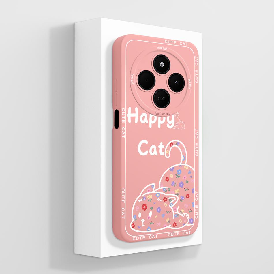 Case For POCO C75 Oil Painting Phone Back Cover For Xiaomi POCO C 75 4G 5G Soft Liquid Silicone Bumper Camera Protection Funda