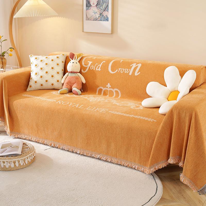 Husa universală pentru prosop de canapea Pânză Four Seasons Universal Modern Minimalist Sufragerie acoperită complet pentru canapea