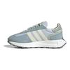 adidas Retropy E5 Boost Bequeme Strapazierfähige Atmungsaktive Low-Top Laufschuhe Damen Sneaker Grau Blau IF3941