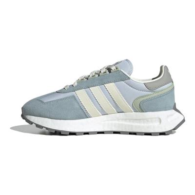 Retropy E5 Boost Bequeme Strapazierfähige Atmungsaktive Low-Top Laufschuhe Damen Sneaker Grau Blau IF3941