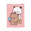 Cute Bubu And Dudu Blankets Fleece  Soft Throw Blanket For Bed Bedspread