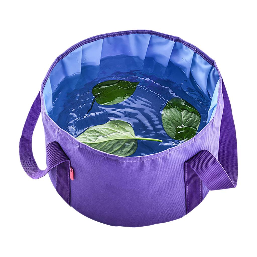 Foldable Water Basin Foot Soak Bucket Foot soak Bag Multifunctional Bucket Foldable portable footbath Nice a must-have for travel for Home