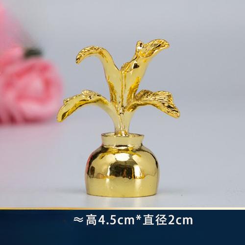 Buddhas Werkzeug aus Zinklegierung im chinesischen Stil, Amitabha Buddhas kleine Pagode, Kräuterornament des Apotheker-Buddha Feng Shui Buddhismus