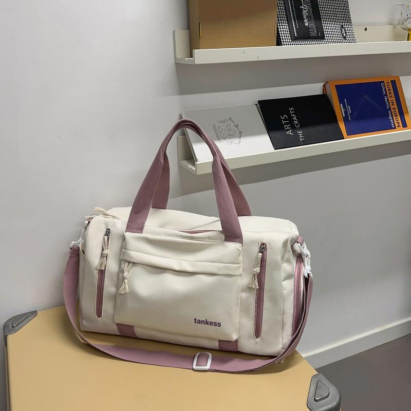 Unisex Nass/Trocken Sport- & Reisetasche: Geräumig, Langlebig, Lässiges Design für Kurztrips, Yoga und Gepäckbedarf