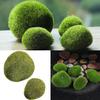 Marimo Moss Balls Konstgräs Sten Torv Mini Fairy Garden Micro Terrarium