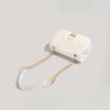 Bag White Chain Small Square Bag Fashion All-in-one Underarm Bag Niche Crossbody Bag Texture Shoulder Bag