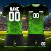 Custom DIY Two Piece Jersey Set Short Sleeve Shirt and Shorts Personalized and Number for Sports Team Uniforms