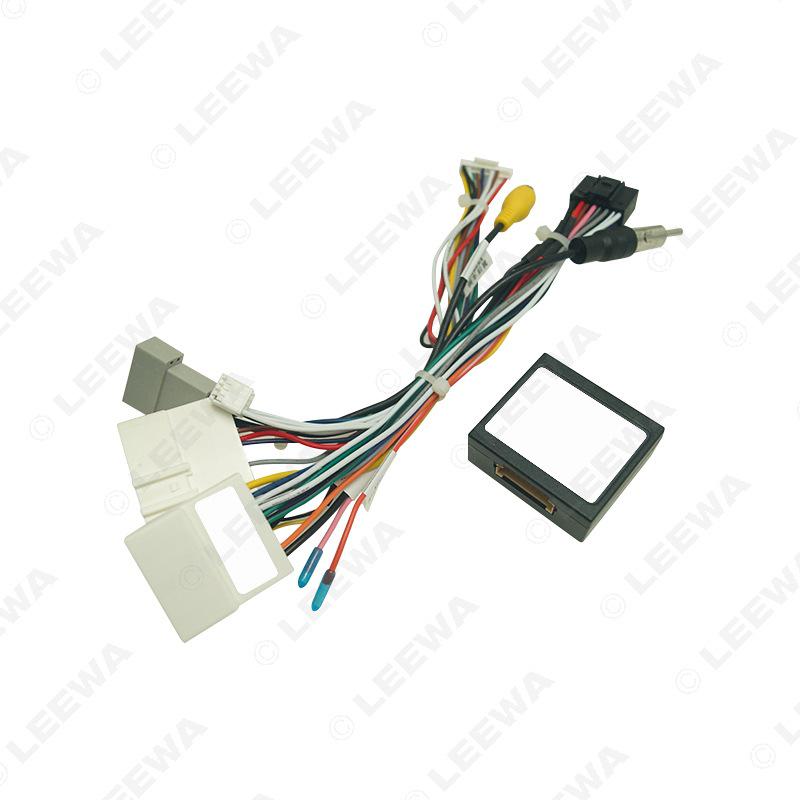 Power Cord Decoder for Nissan X-Trail/Qashqai/Kicks/Teana 360° Android Screen Navigation