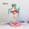 Anime Figure Collection Hatsune Miku Statue Figurines Case Widget and Articulated Poseable Detailed Movable Scale Collectible