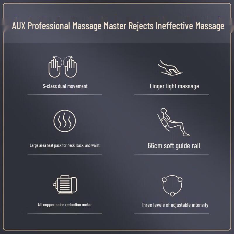 AUX Full Body Multi-functional Massage Pad CN plug (adapter included)