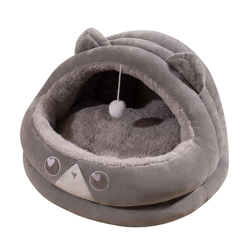 Köpek Yuvası ve Kedi Yuvası Rahat Sonbahar ve Kış Sevimli Yurt Sıcak ve Kalınlaştırılmış Evcil Hayvan Yuvası Evcil Hayvan Yuvası Çizilmez