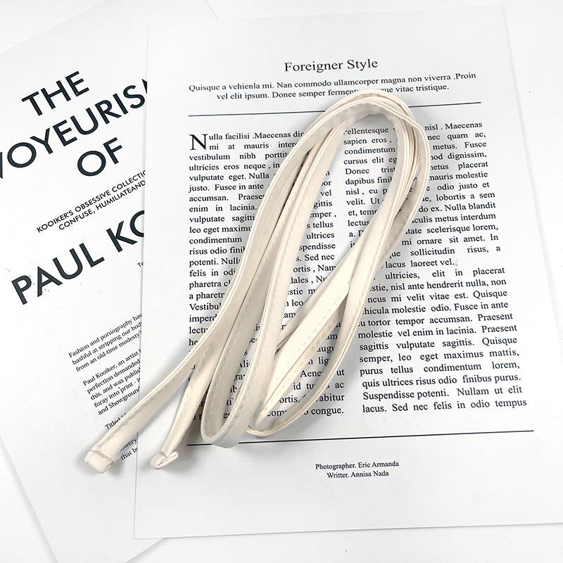 Spring/Summer Thin Tie & Belt Set: Solid Color, Versatile & Simple Clothing Accessories