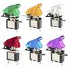 12V 20A LED Push Button Rocker Switch for Car Modifications