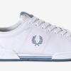 Fred Perry 23ss Unisex Sneakers B722 Textured Leather