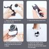Magnetic Action Camera Chest Mount for Insta360 GO Ultra Hands-free Sports Camera POV Necklace Holder with Neck Strap Lanyard Camera Accessory