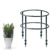 2/4PCS Plastic Plant Support Pile Frame Greenhouse Arrangement Semicircle Fixed Rod Indoor Flower Plant Vine Climbing Bracket