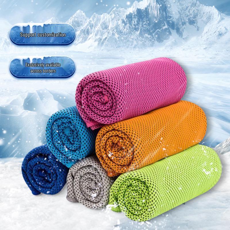 Cross-Border Ice Cooling Towel for Outdoor Sports