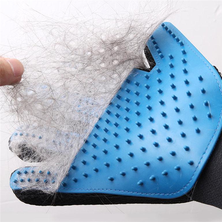 Buy Pet Soft Silicone Dog Pet Brush Glove Grooming Brush Pet Grooming