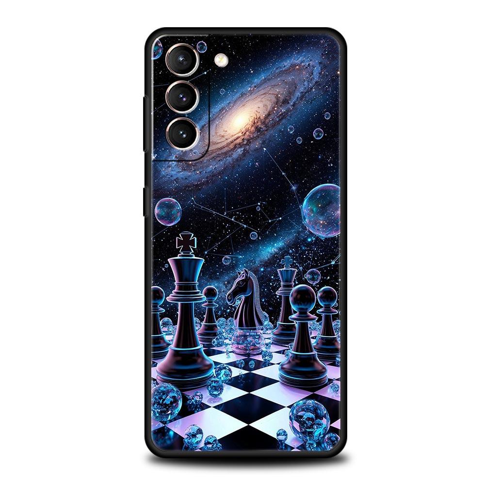 Universe Starry Sky Moon Phone Case for Samsung Galaxy S26 S25 S24 S23 S22 S20 S21 FE Ultra S25 Edge Plus 5G Soft TPU Cover Bags