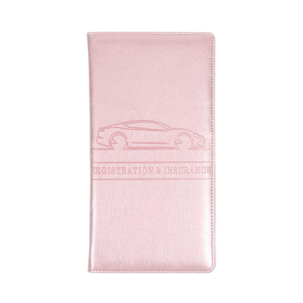 Driver License Cover Magnetic Clasp Insurance Card Holder Vehicle Glove Compartments Waterproof Car Document Holder