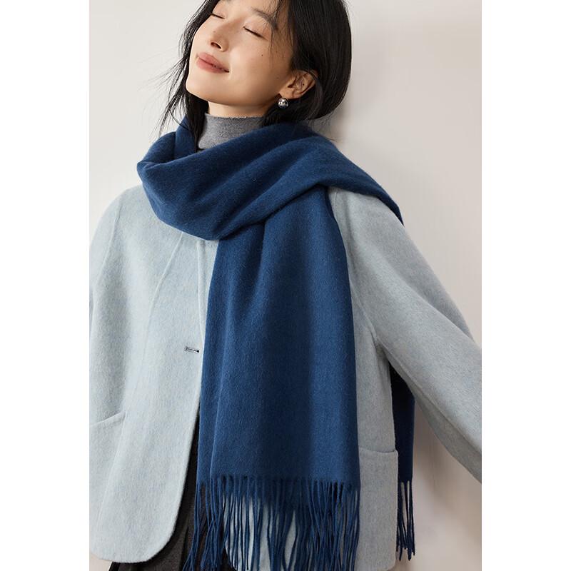 VICTORIA&VERA 180x70 Basic Wool Scarf