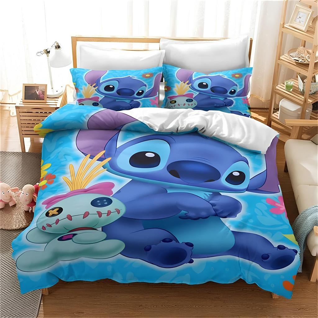 Lilo & Stitch Duvet Cover Set: Custom Printed Bedding