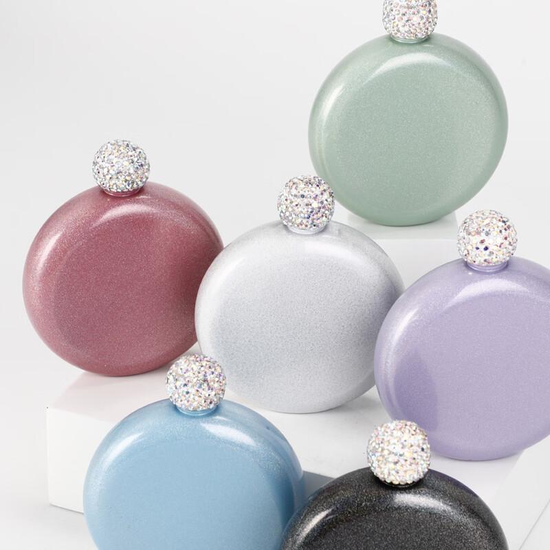 Portable Round Hip Flask