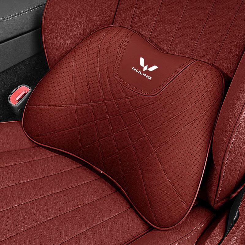 Cuscino Poggiatesta e Supporto per il Collo in Memory Foam per Auto Wuling – Comodo Cuscino per Sedile