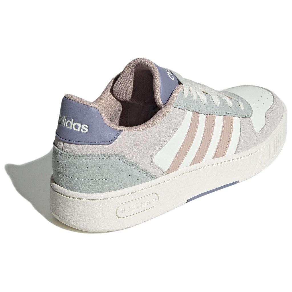adidas D PAD Slip Resistant Abrasion Resistant Low Top Skateboard Shoes Unisex White Gray JR8326
