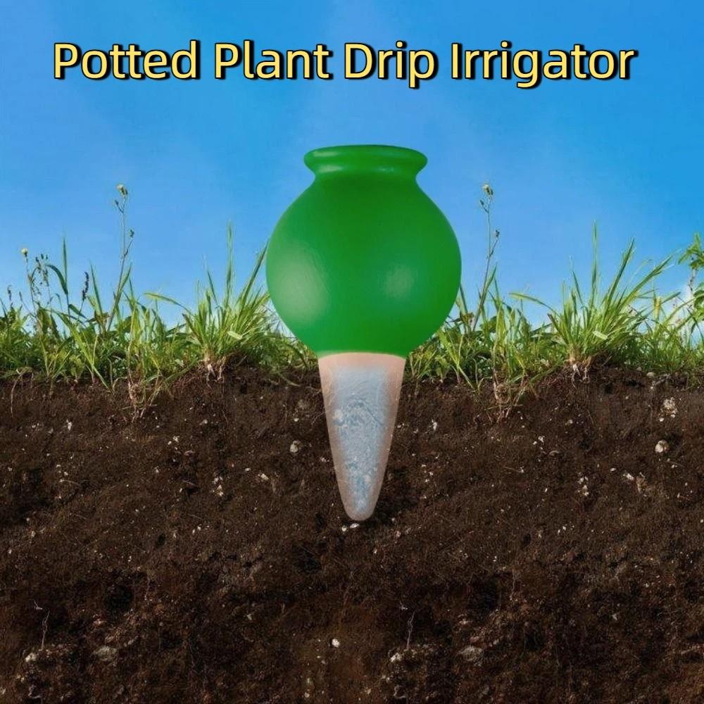 4PCS Breathable Potted Plant Drip Irrigator Self Watering Potted Dropper Device  Balcony