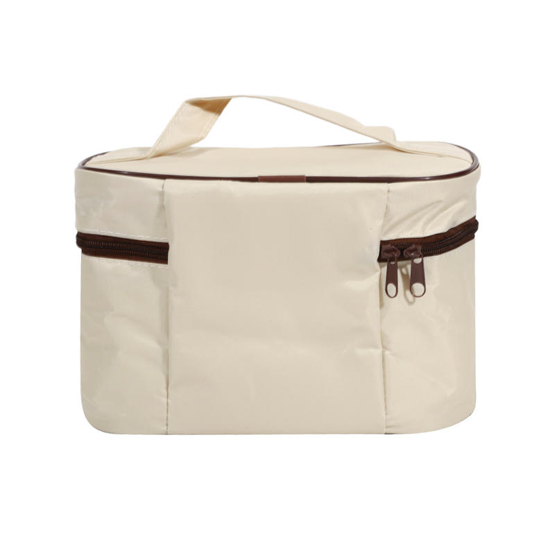 Lunch Box Set Portable Keep Warm Container With Insulated Bag Stackable Bento Bag Round Lunch Box Container