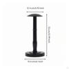 Hat Display Stand Tabletop with HeadShaped Top Freestanding Holder for Retailers,