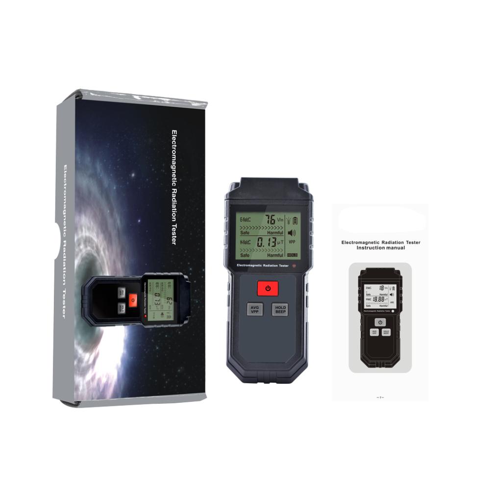 Electromagnetic Radiation Tester Detectors Electric Field & Magnetic Field Emf Meter Portable Counter Emission Dosimeter