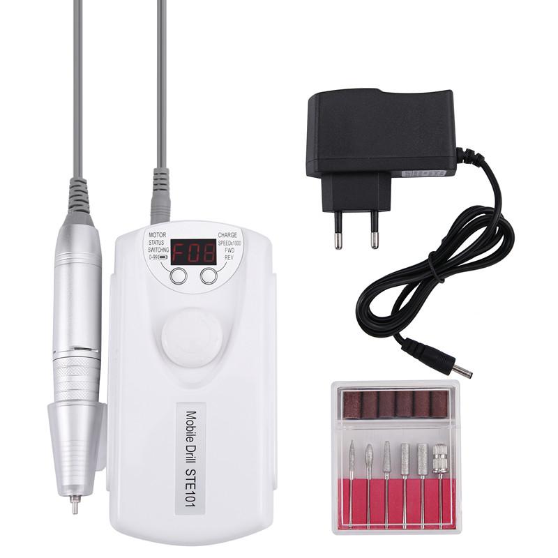 35000RPM Electric Nail Drill Professional Manicure Machine Nails Sander Set Nail Salon Polisher Equipment