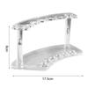 Stiftständer, multifunktional, stabil, transparent, 6 Positionen, Stifthalter, Make-up-Pinsel-Rack-Organizer für Geschäfte