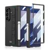 Magnetic Hinge Folding Stand Holder Wrist Strap with Glass Protector Case for Samsung Galaxy Z Fold 7 Fold7 Lens Protect Cover