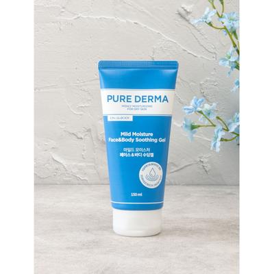 Pure Derma Mild Moisture Face   Body Soothing Gel 150 Ml