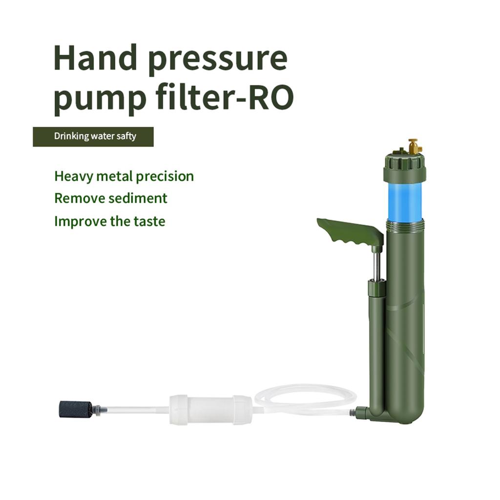 Wasserfilter für den Außenbereich, Umkehrosmose-Reiniger, für Reisen, Camping und Wandern