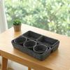 8 Pieces Felt Organizer Removable Storage Box Compartmentalized with Dividers for